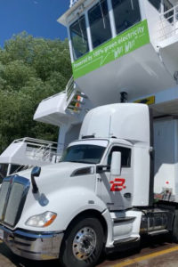 Barrie Direct Truck on Ferry